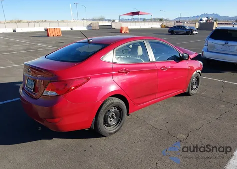 2015 Hyundai Accent Gls из США, поврежденный, VIN KMHCT4AE7FU867818